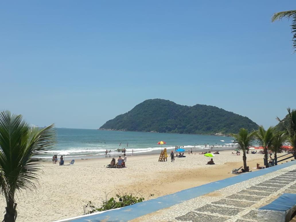 Cobertura Com Area Externa Com Vista Para O Mar Na Melhor Praia Do Guaruja Tombo Apartment Exterior foto