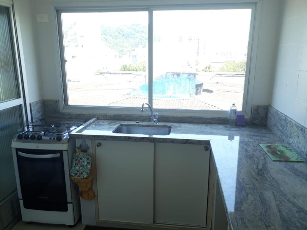 Cobertura Com Area Externa Com Vista Para O Mar Na Melhor Praia Do Guaruja Tombo Apartment Exterior foto